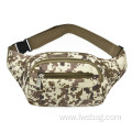 2022 Wholesale Custom Outdoor Hiking Travelling Sporting Running Fanny Pack Chest Bags Tactical Camouflage Waist Bags